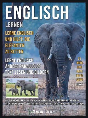 cover image of Englisch Lernen--Lerne Englisch und hilft, die Elefanten zu retten